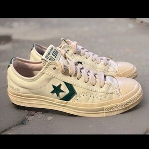 Converse Star Player 76 Low Vintage White Green Wmns 8.5 Mens 7 - A11643C